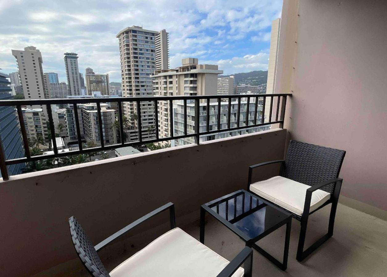 1414- Heart Of Waikiki With Kitchen - Free Parking - City View Honolulu Ngoại thất bức ảnh