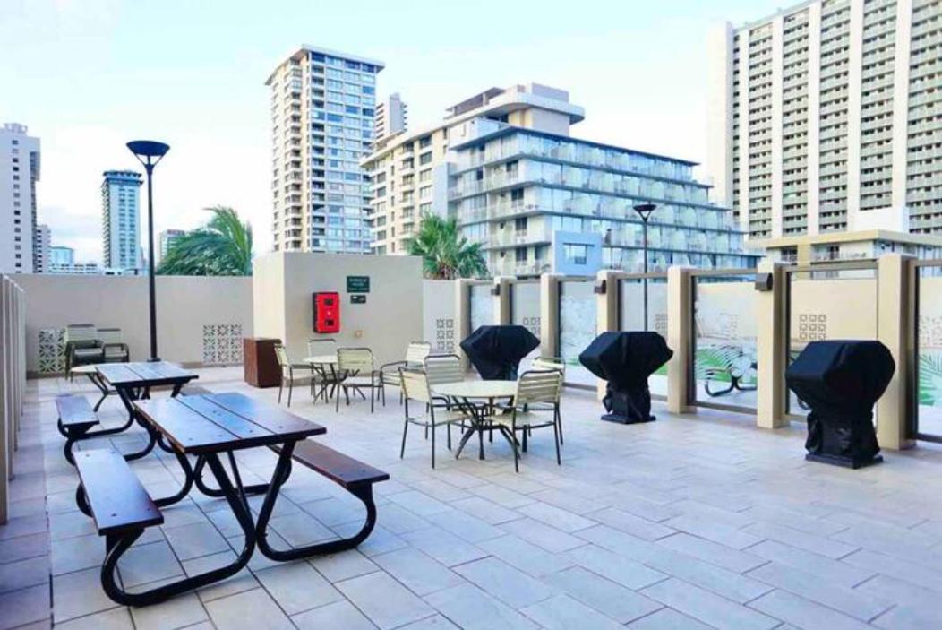 1414- Heart Of Waikiki With Kitchen - Free Parking - City View Honolulu Ngoại thất bức ảnh